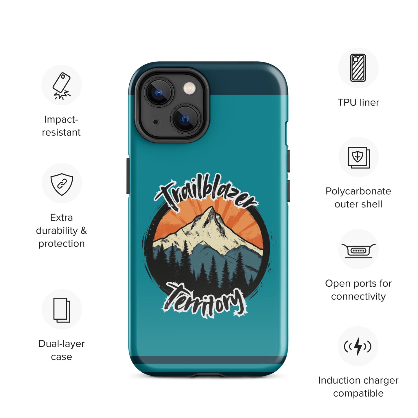 Mountain Trailblazer Tough Case for iPhone®