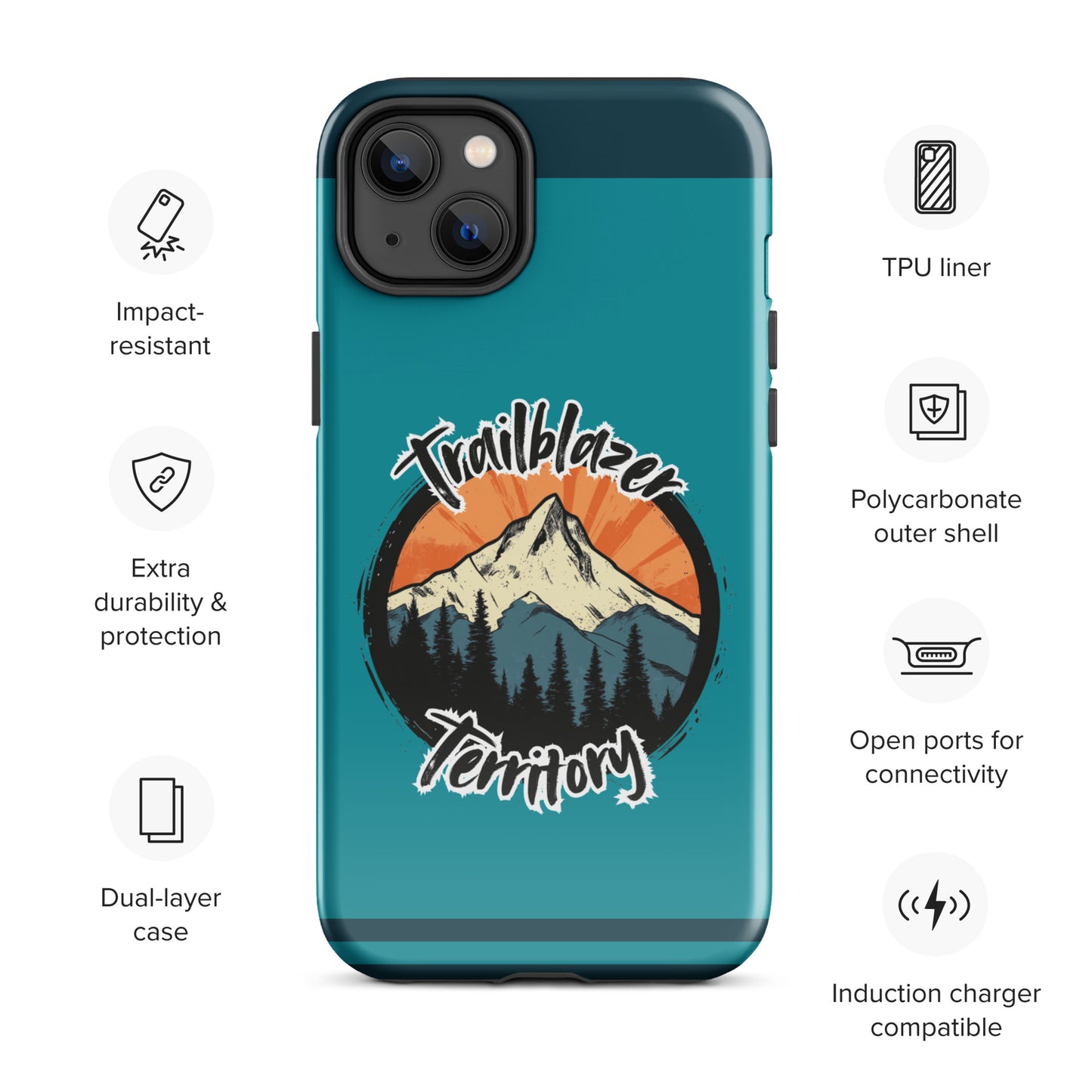 Mountain Trailblazer Tough Case for iPhone®