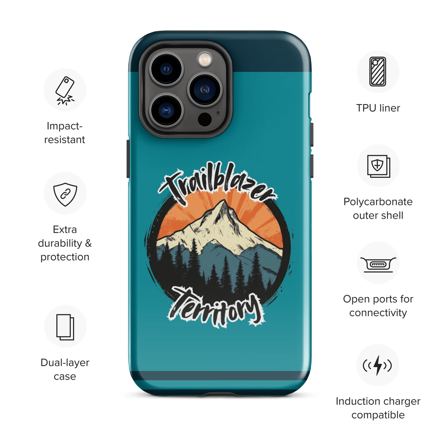 Mountain Trailblazer Tough Case for iPhone®