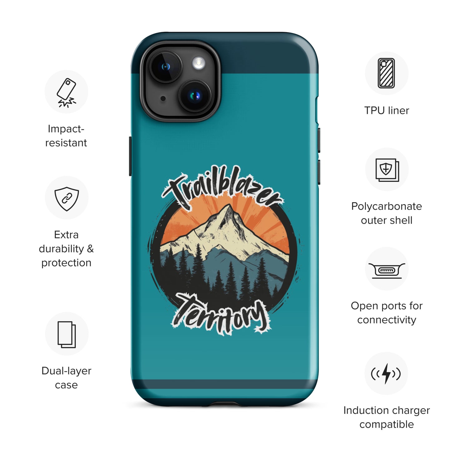 Mountain Trailblazer Tough Case for iPhone®