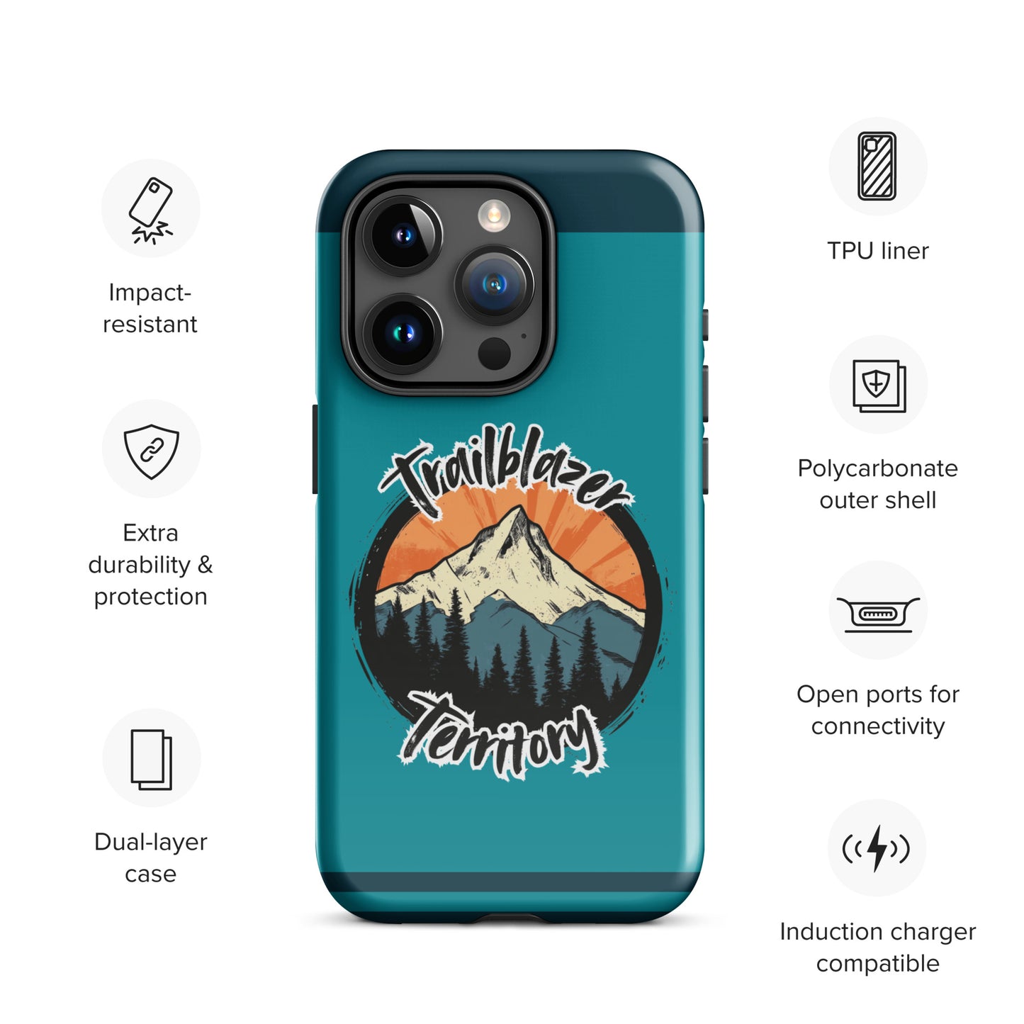 Mountain Trailblazer Tough Case for iPhone®