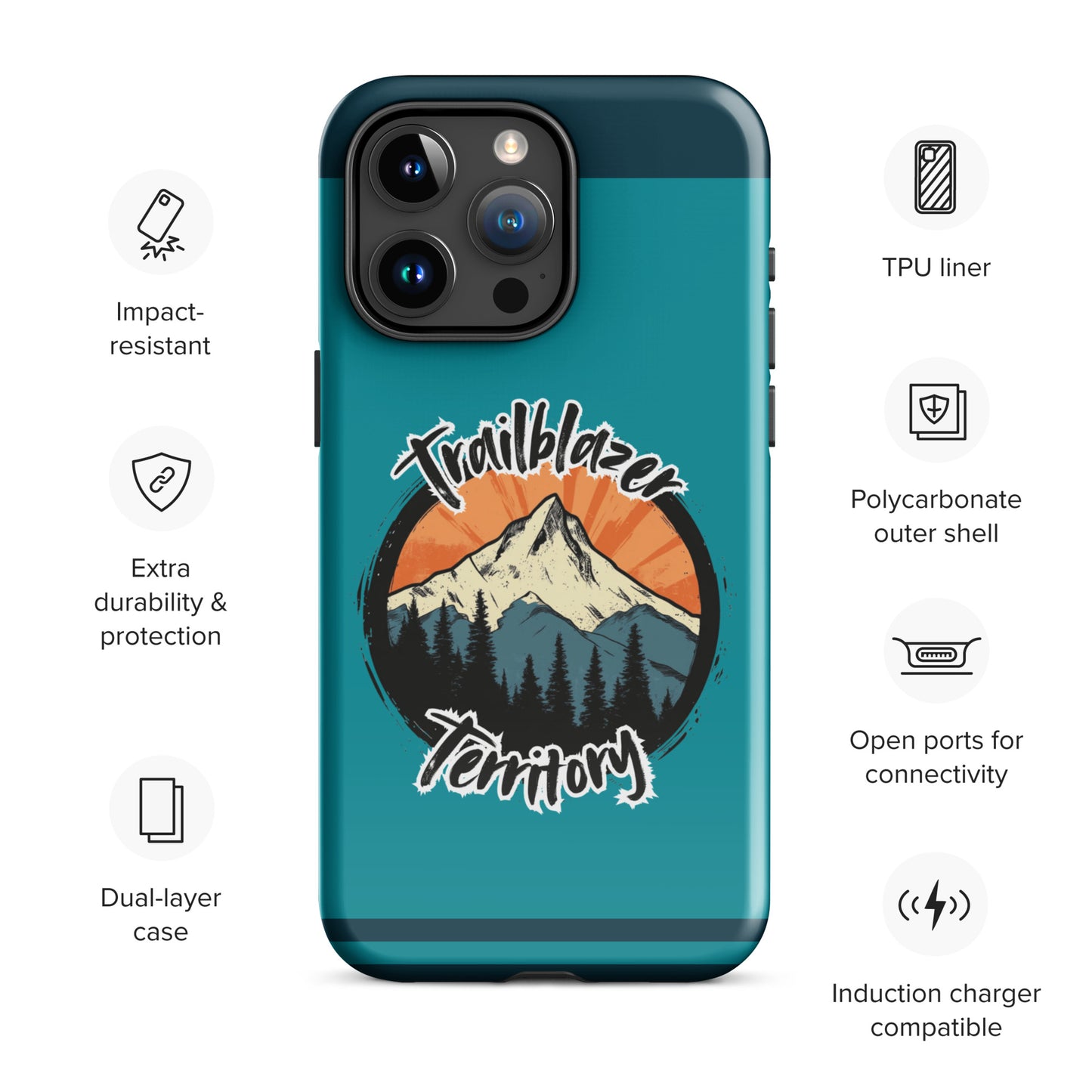 Mountain Trailblazer Tough Case for iPhone®