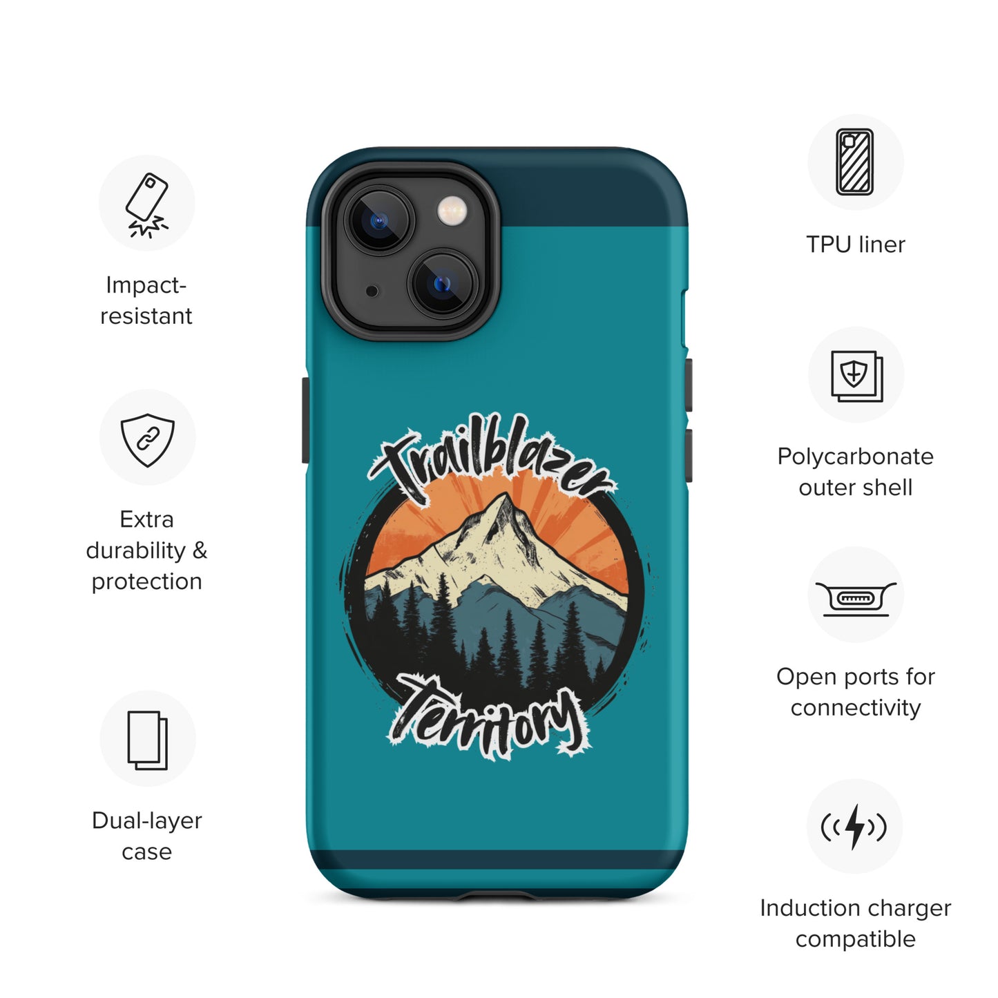 Mountain Trailblazer Tough Case for iPhone®