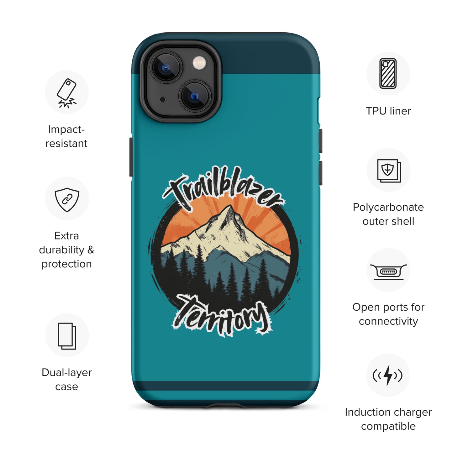 Mountain Trailblazer Tough Case for iPhone®