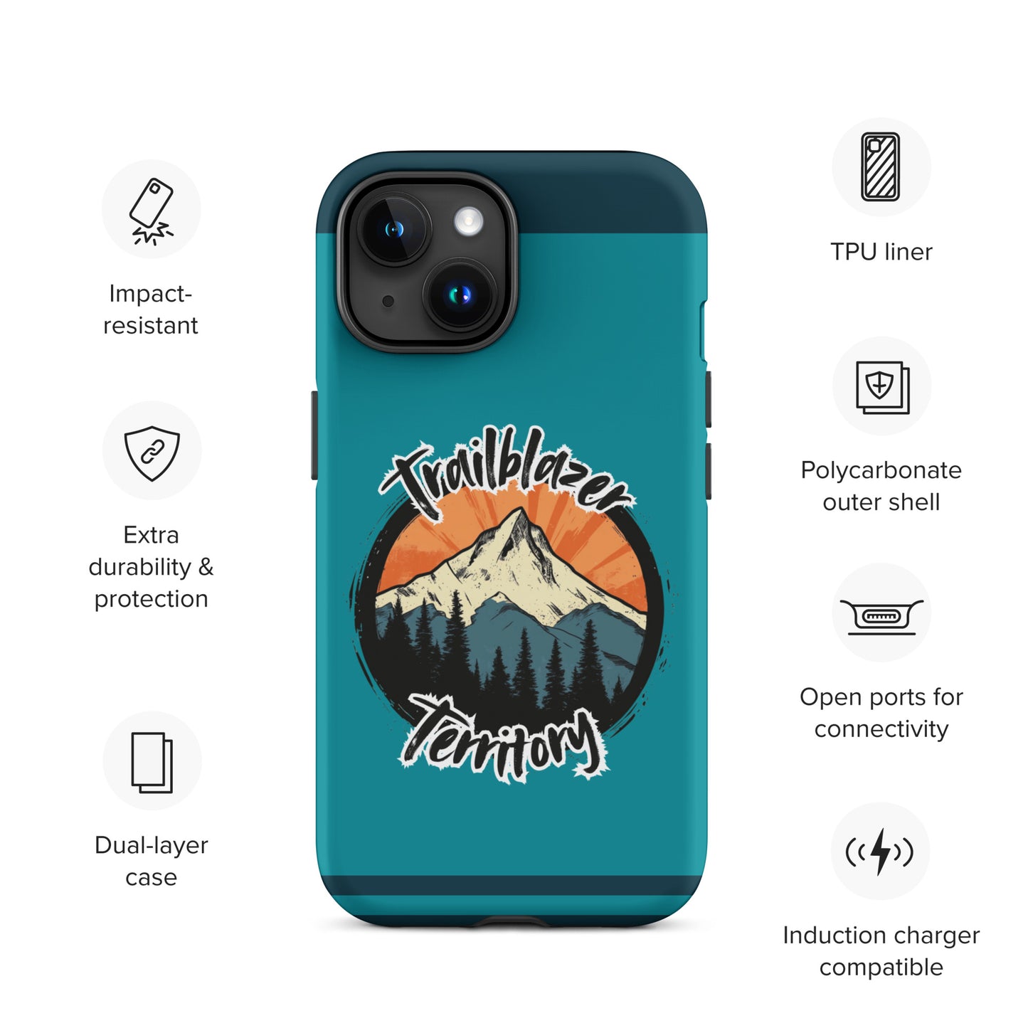 Mountain Trailblazer Tough Case for iPhone®